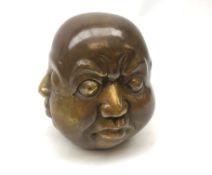 Bronze four face Buddha,