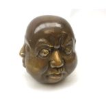 Bronze four face Buddha,