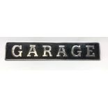 Alloy Garage sign,