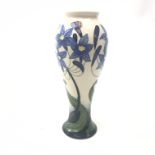 Moorcroft Fly Away Home pattern vase, designed by Rachel Bishop,
