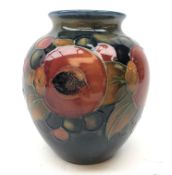 William Moorcroft Pomegranate pattern ovoid form vase,