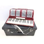 Scandalli Accordion 120 bass buttons and 41 piano keys,