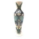 Moorcroft Indigo Lace pattern vase,
