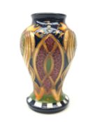 Moorcroft Staffordshire Gold pattern vase,