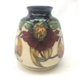 Moorcroft Anna Lily tapering vase designed by Nicola Slaney,