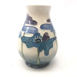 Moorcroft Blue Heaven pattern vase, designed by Nicola Slaney,