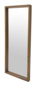 Aksel Kjersgard Odder oak framed rectangular wall mirror, W42cm,