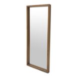 Aksel Kjersgard Odder oak framed rectangular wall mirror, W42cm,