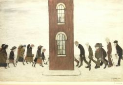 Laurence Stephen Lowry RA (Northern British 1887-1976): 'Meeting Point',