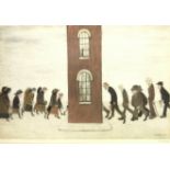 Laurence Stephen Lowry RA (Northern British 1887-1976): 'Meeting Point',