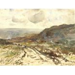 Frederic Stuart Richardson (Staithes Group 1855-1934): 'Aislaby' 'Egton' & 'North Yorkshire Moors',