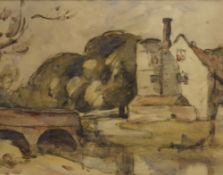 William (Fred) Frederick Mayor (Staithes Group 1866-1916): 'The Old Mill',