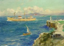 Frank Henry Mason (Staithes Group 1875-1965): 'MV Frederick T.