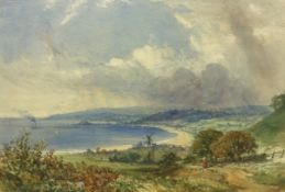 Mary Weatherill (British 1834-1913): Coastal scene,