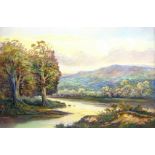 Bruce Kendall (British Contemporary): 'The River Eden Cumberland',