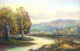Bruce Kendall (British Contemporary): 'The River Eden Cumberland',