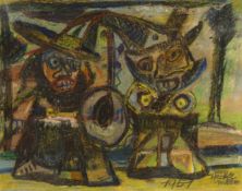 Willem Van Hecke (Belgian 1893-1976): Abstract Figures,