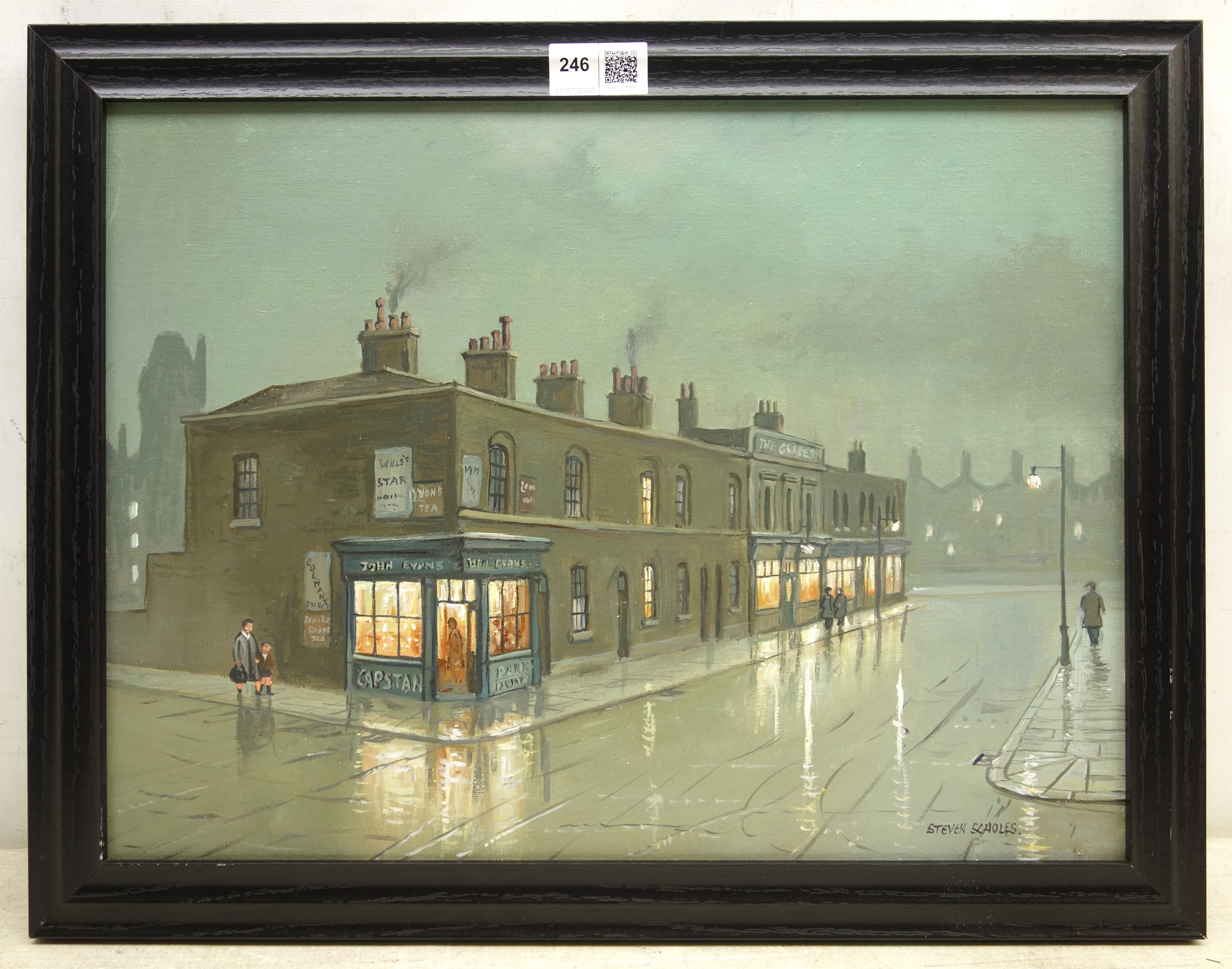 Steven Scholes (Northern British 1952-): 'Stepney East London, 1962', - Image 2 of 2