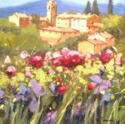 Bruno Tinucci (Italian 1947-): 'Campi Toscani III',