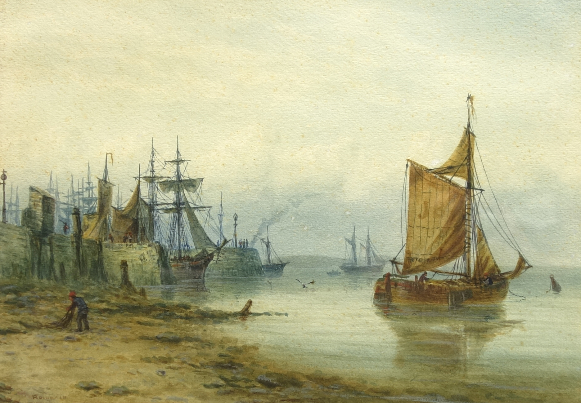 John Francis Branegan (British 1843-1909): 'Grimsby',