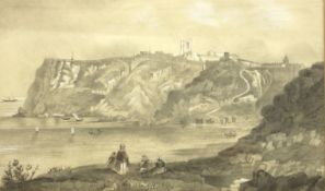Joseph Newington Carter (British 1835-1871): The North Bay Scarborough c.
