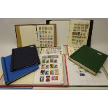 Collection of World stamps in ten albums/folders including Queen Victoria and later Canada, Bolivia,