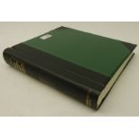 Stanley Gibbons 'The Utile Hinged Leaf Album' containing Queen Victoria and later Great British