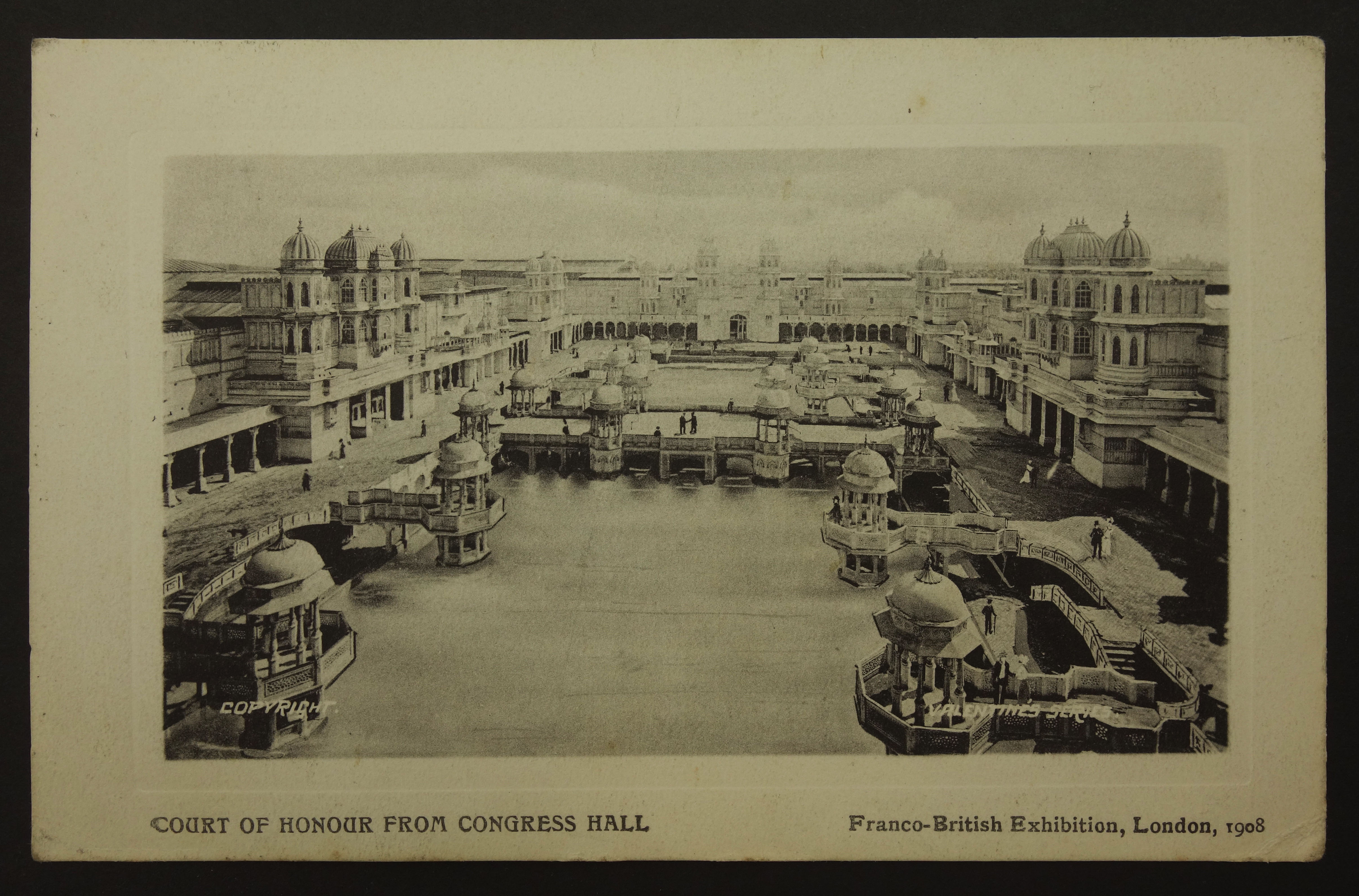 Franco-British Exhibition, London 1908 post card, - Image 3 of 3