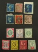 Great Britain Queen Victoria, various stamps including line-engraved and surface-printed issues,