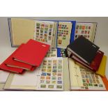 Collection of World stamps in fifteen albums/folders including Korea, Cuba, Liberia, Greece,