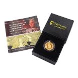 2020 gold quarter gold sovereign The George III 200th anniversary,
