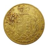 1842 gold shield back full sovereign Condition Report <a href='//www.