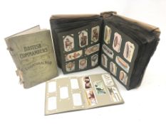 Collection of cigarette cards in album mostly part sets including Will's Time & Motion, Aviation,
