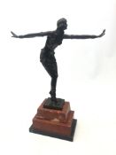 Art Deco style bronze after D. H.