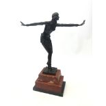 Art Deco style bronze after D. H.