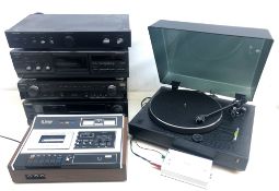 Technics and other audio equipment comprising Stereo Cassette Deck RS-B755& RS-BX501,