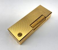 Dunhill gold-plated lighter no. 14618, unboxed Condition Report <a href='//www.