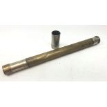 Ross of London brass Telescope inscribed 'The Weir, J.C.