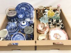 Collection of Spode Italian pattern table ware (some a/f),
