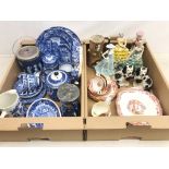 Collection of Spode Italian pattern table ware (some a/f),