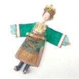 19th century Chinese opera Emperor doll,