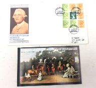 Josiah Wedgwood cover, incorrect postmark '16 APR 1979' rather than the intended '16 APR 1980',