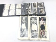 Album of sporting interest cigarette cards,