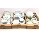 Royal Worcester 'Summerfield' pattern dinner service,