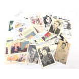 Collection of mostly comical postcards by various artists including Donald McGill and a small