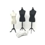 Four mannequins with three stands (4) Condition Report <a href='//www.