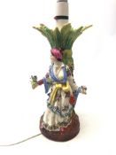 Late 19th century Continental porcelain figure group,