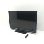 Sony KDL-46W5710 (46") television and remote control Condition Report <a