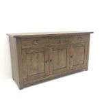 Barker & Stonehouse Frontier Range mango wood sideboard, single slide,