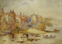 A Major (British 19th/20th century): Robin Hoods Bay,